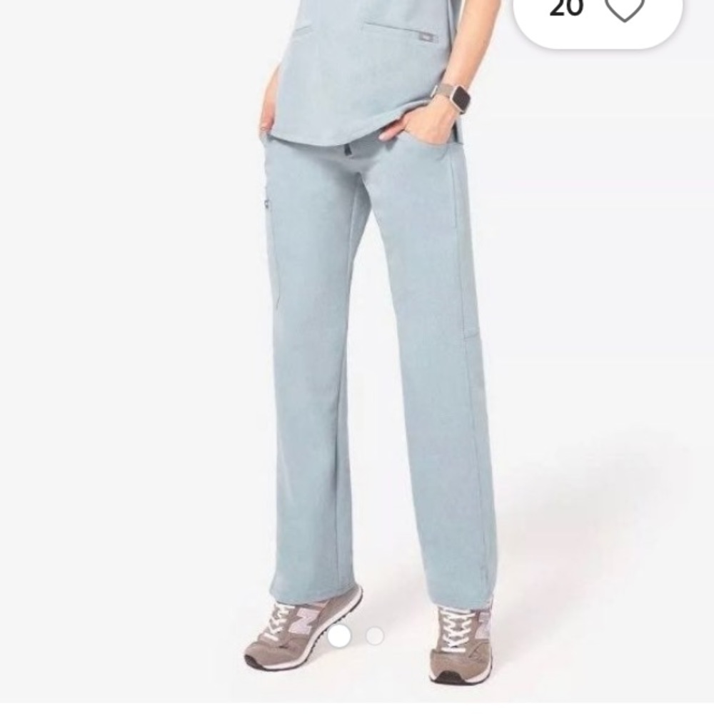 FIGS LIMITED EDITION COLOR! Dusty Blue Kade Scrub Pant